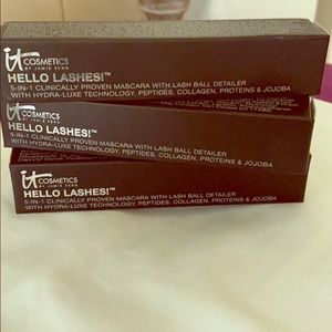 2 for $15 it Cosmetics Hello Lashes! Mascara (NIB)